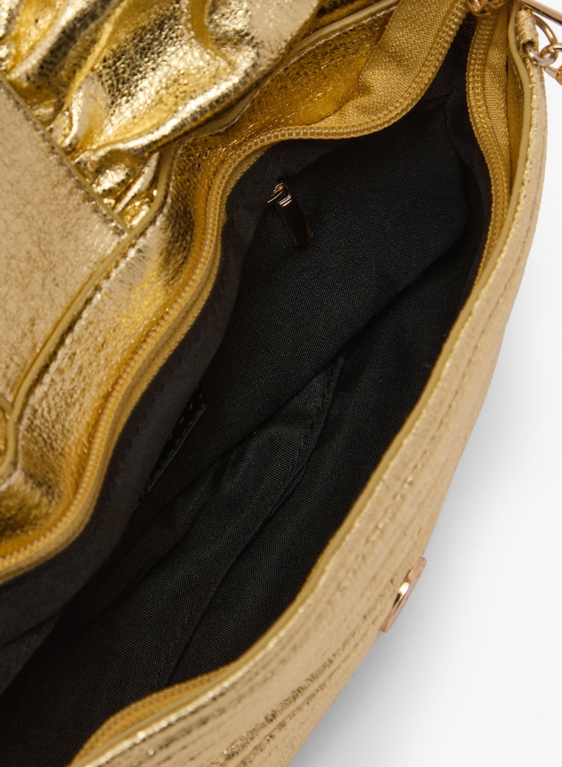 جلاموروس حقيبة يد نسائية بقوس من الفويل - Image 4